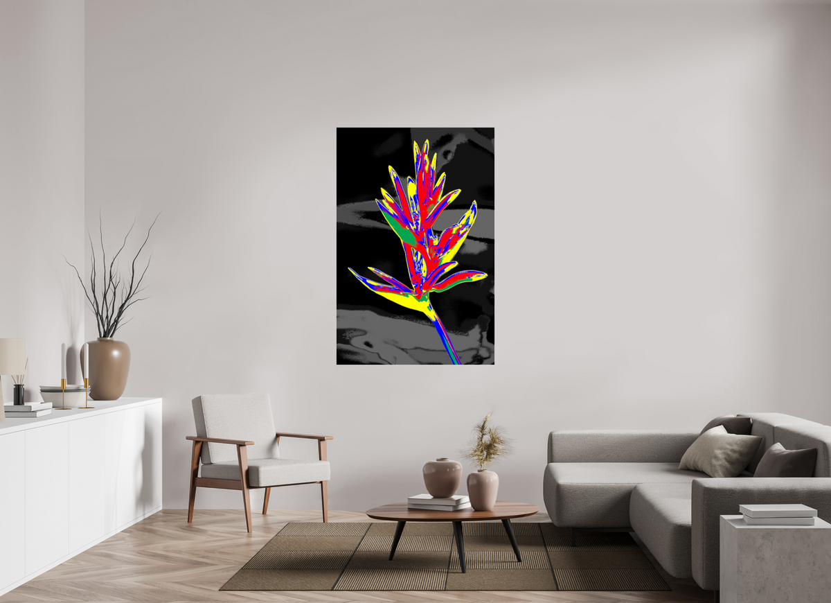 100 x 150 cm, Photo Print Under Acrylic Glass 345 Helikonie