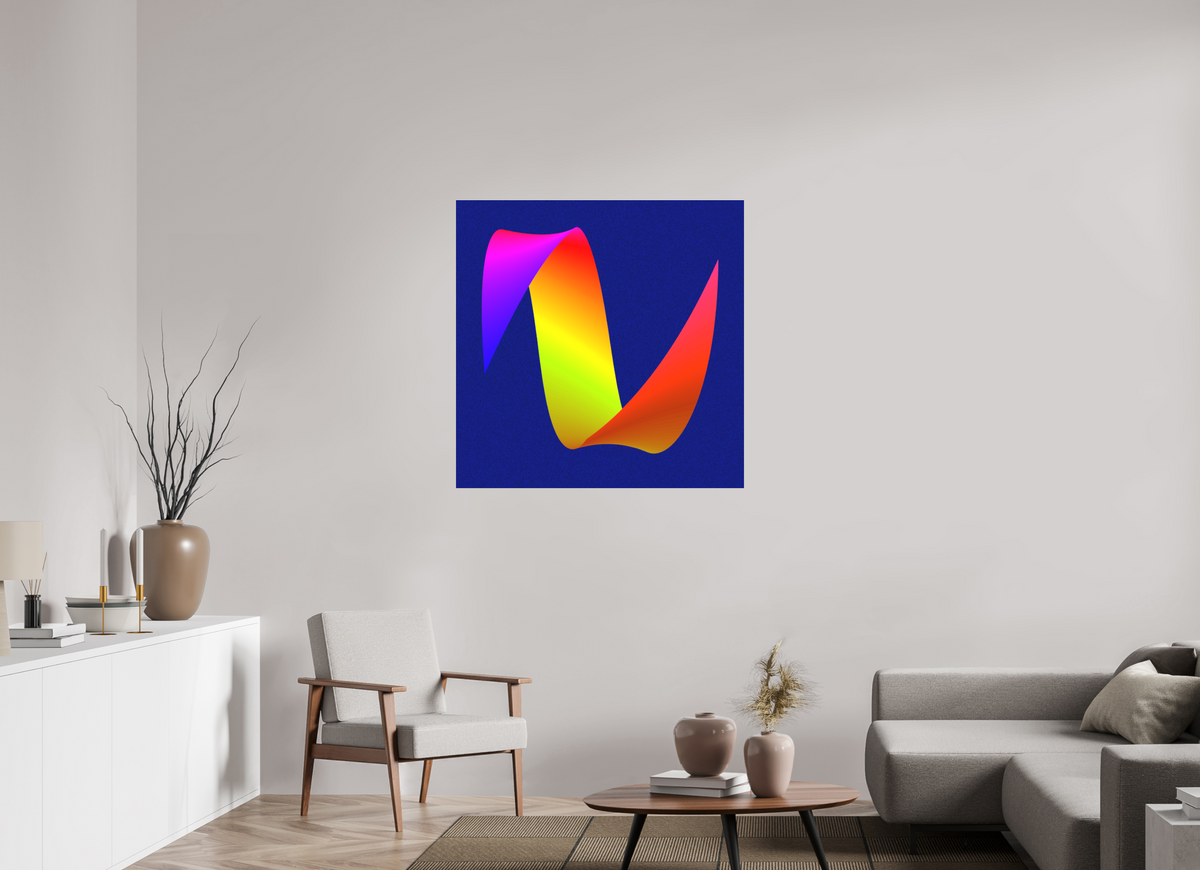 100 x 100 cm, Foto-Abzug hinter Acrylglas matt 092 Ascende
