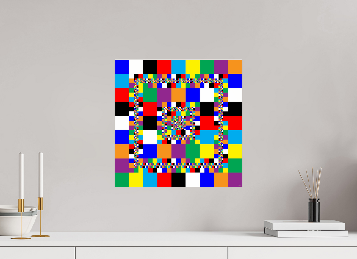 40 x 40 cm, Photo Print Under Acrylic Glass Nonett