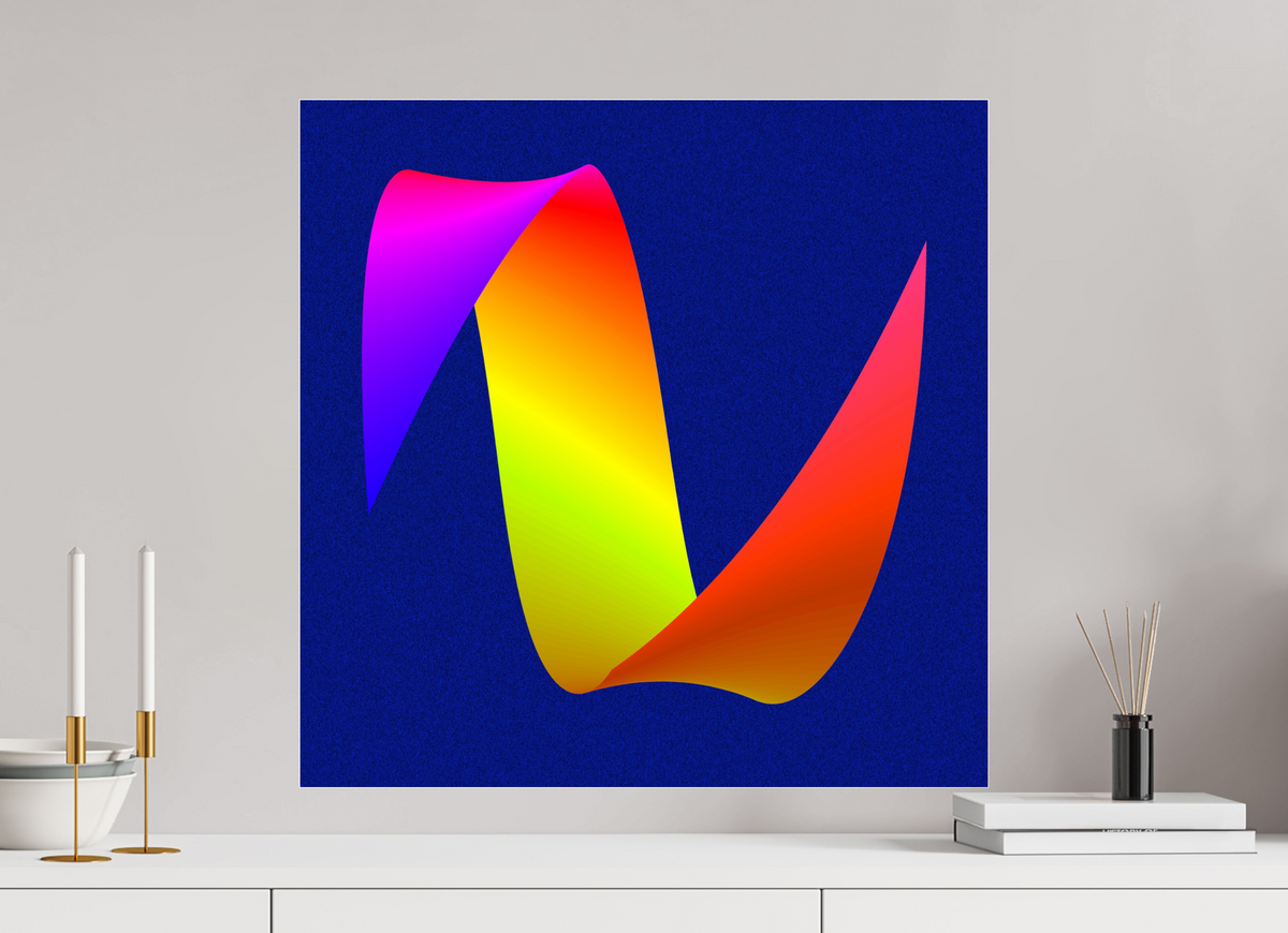 60 x 60 cm, Photo Print Under Acrylic Glass 092 Ascende
