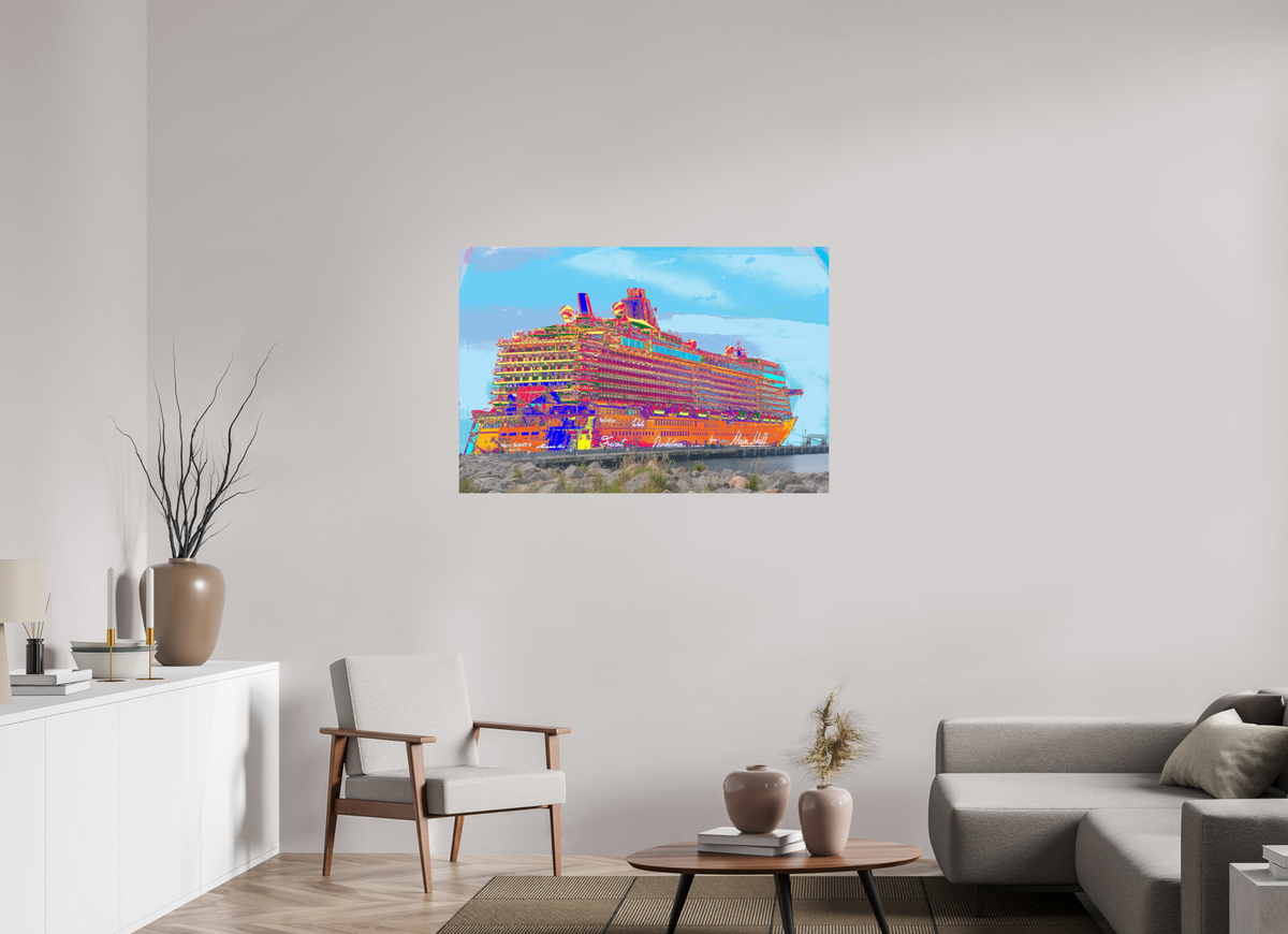 120 x 80 cm, Photo Print On Fuji Crystal DP II Mein Schiff 6