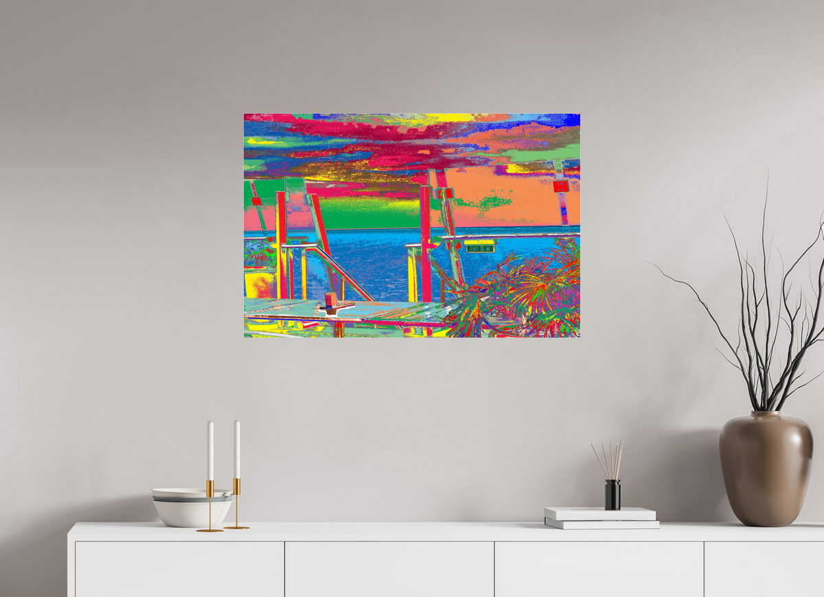90 x 60 cm, Photo Print Under Acrylic Glass 822 Mein Schiff 6 Himmel & Meer Lounge