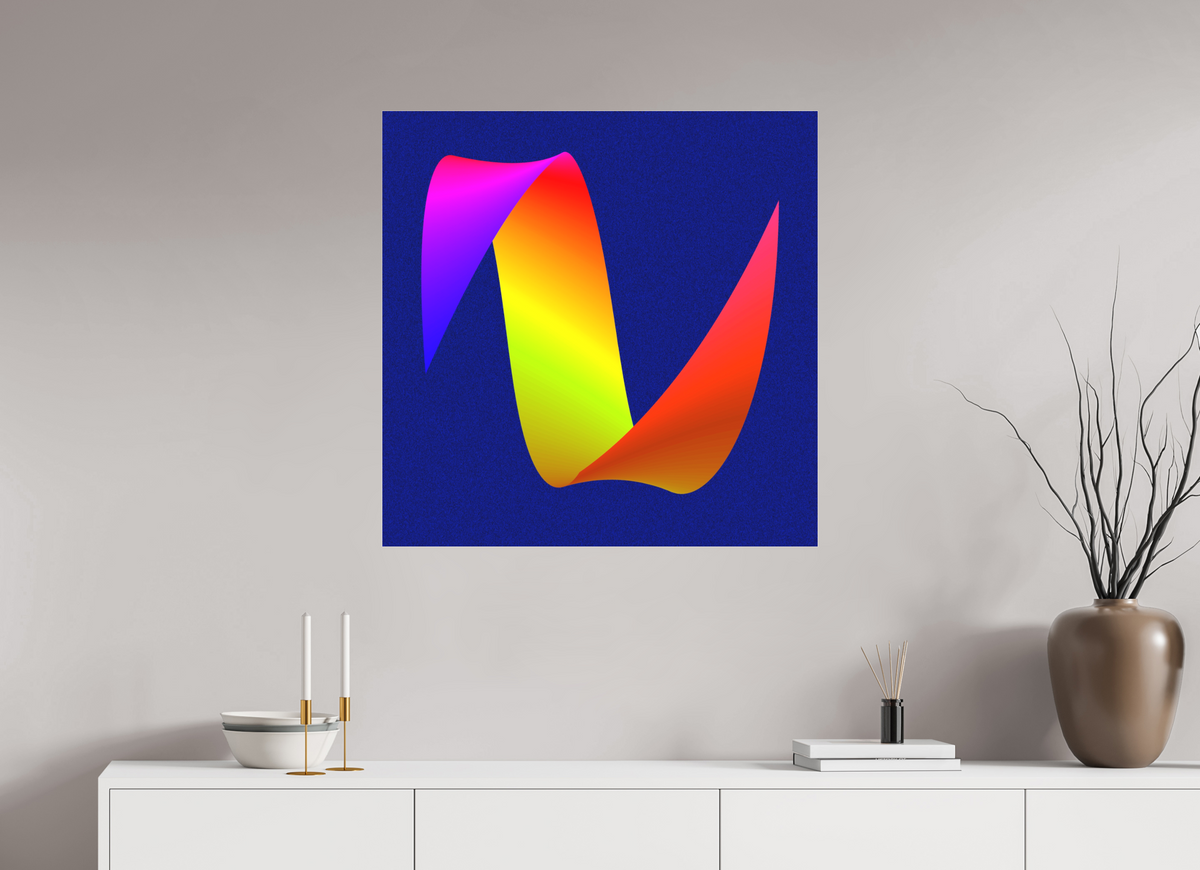 80 x 80 cm, Foto-Abzug hinter Acrylglas matt 092 Ascende