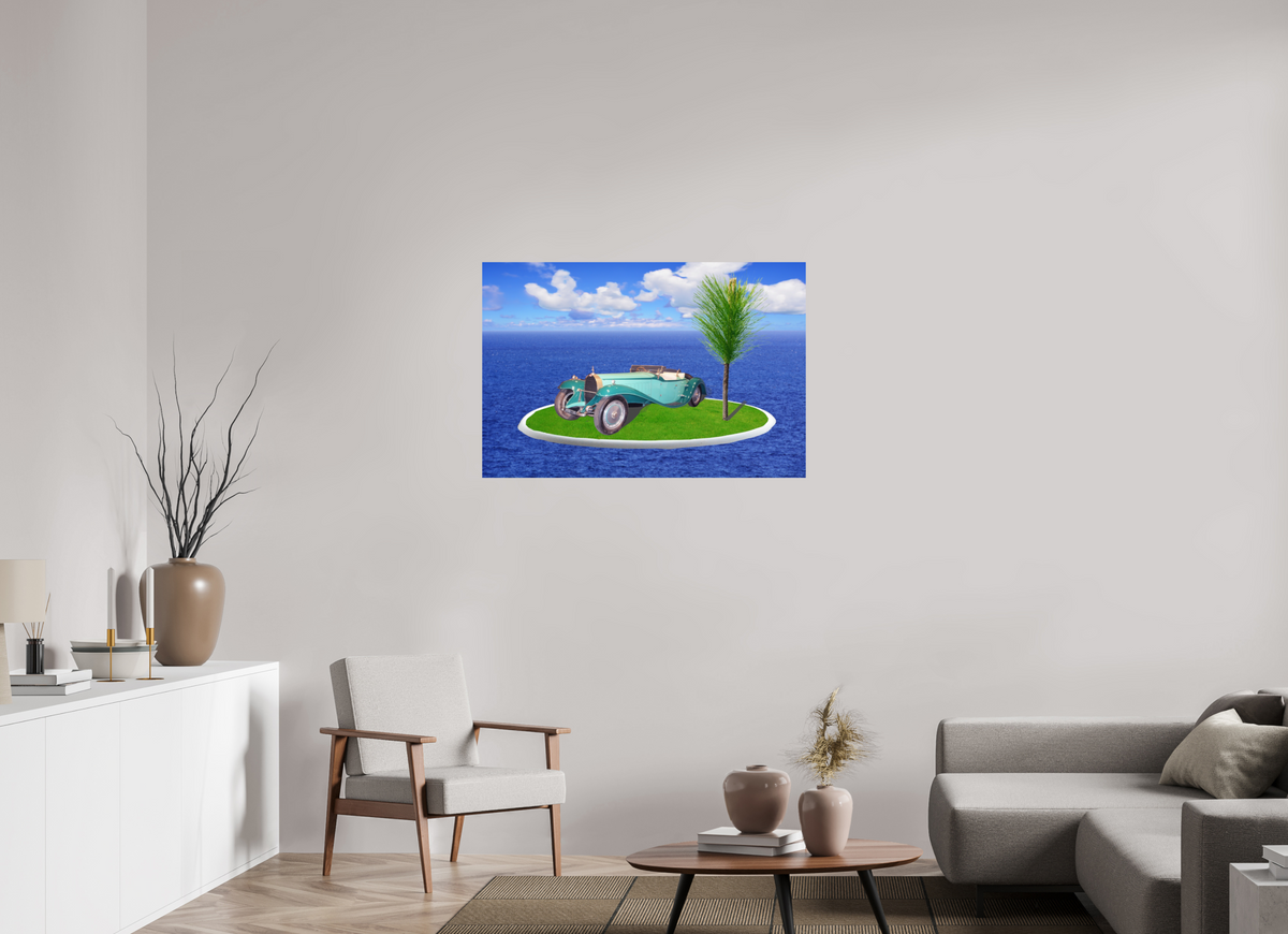 105 x 70 cm, Photo Print On Fuji Crystal DP II 521 Bugatti