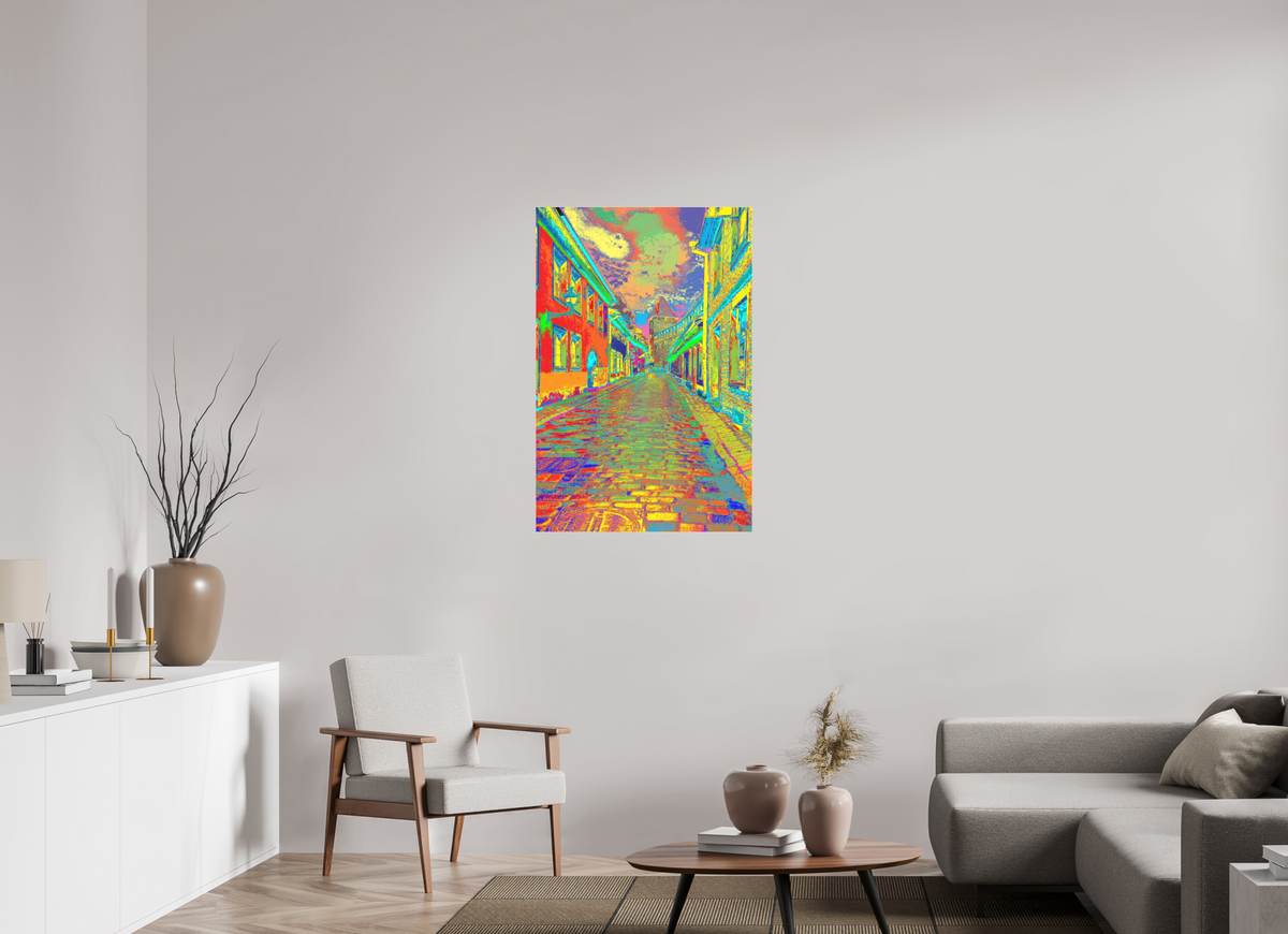 70 x 105 cm, Foto-Abzug hinter Acrylglas matt 810 Altstadt von Gotland