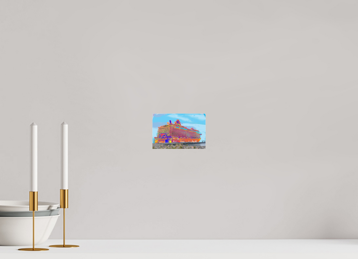 15 x 10 cm, Photo Print Under Acrylic Glass Mein Schiff 6