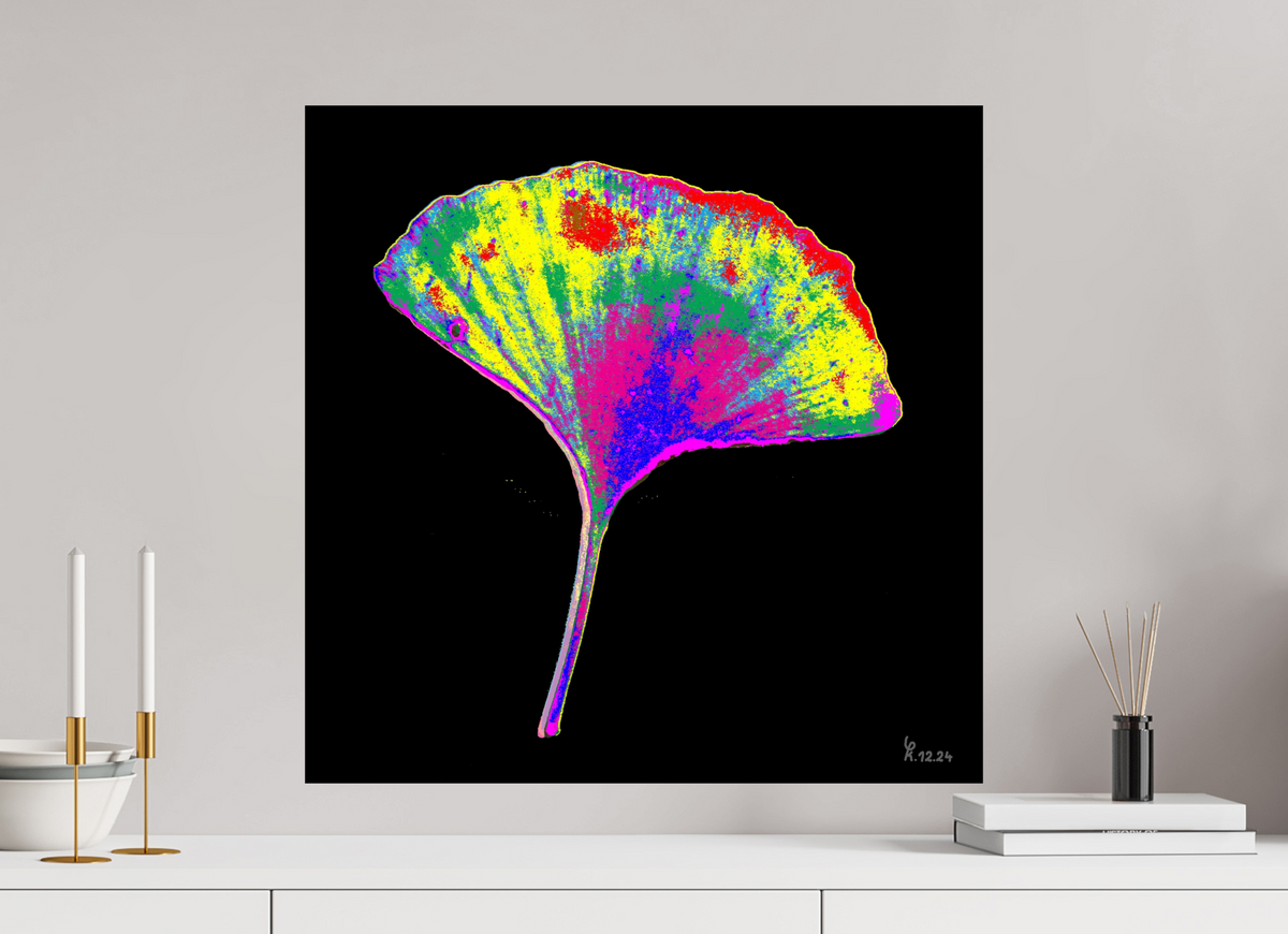 60 x 60 cm, Photo Print On Fuji Crystal DP II Ginko