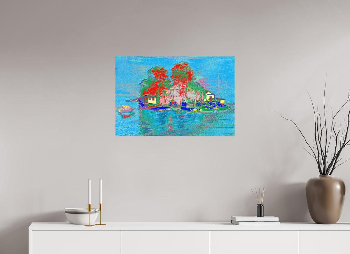 75 x 50 cm, alu dibond 827 Schärennisel
