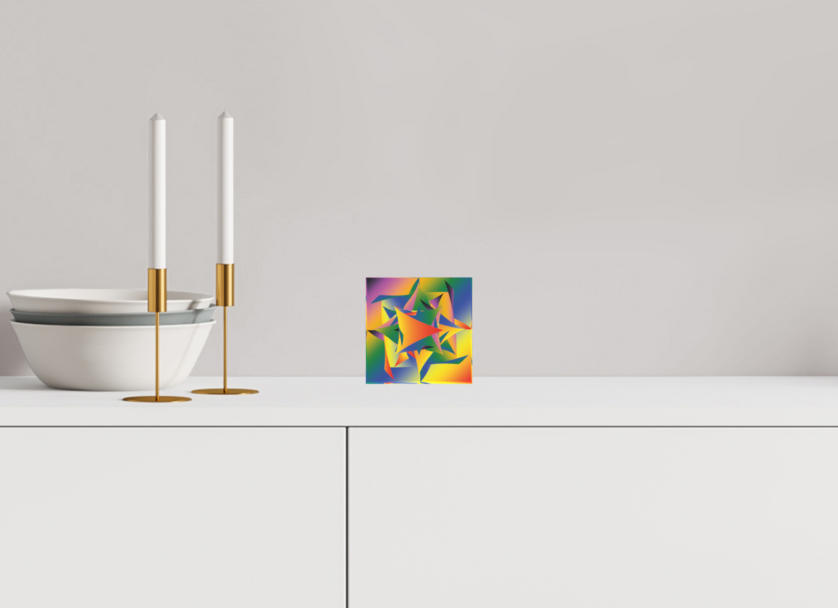10 x 10 cm, Acylblock mit Geschenkbox 000