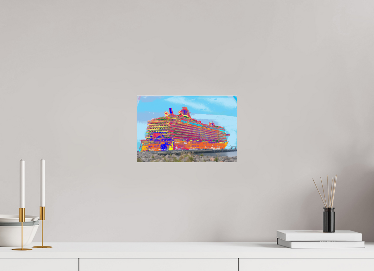 30 x 20 cm, Photo Print Under Acrylic Glass Mein Schiff 6