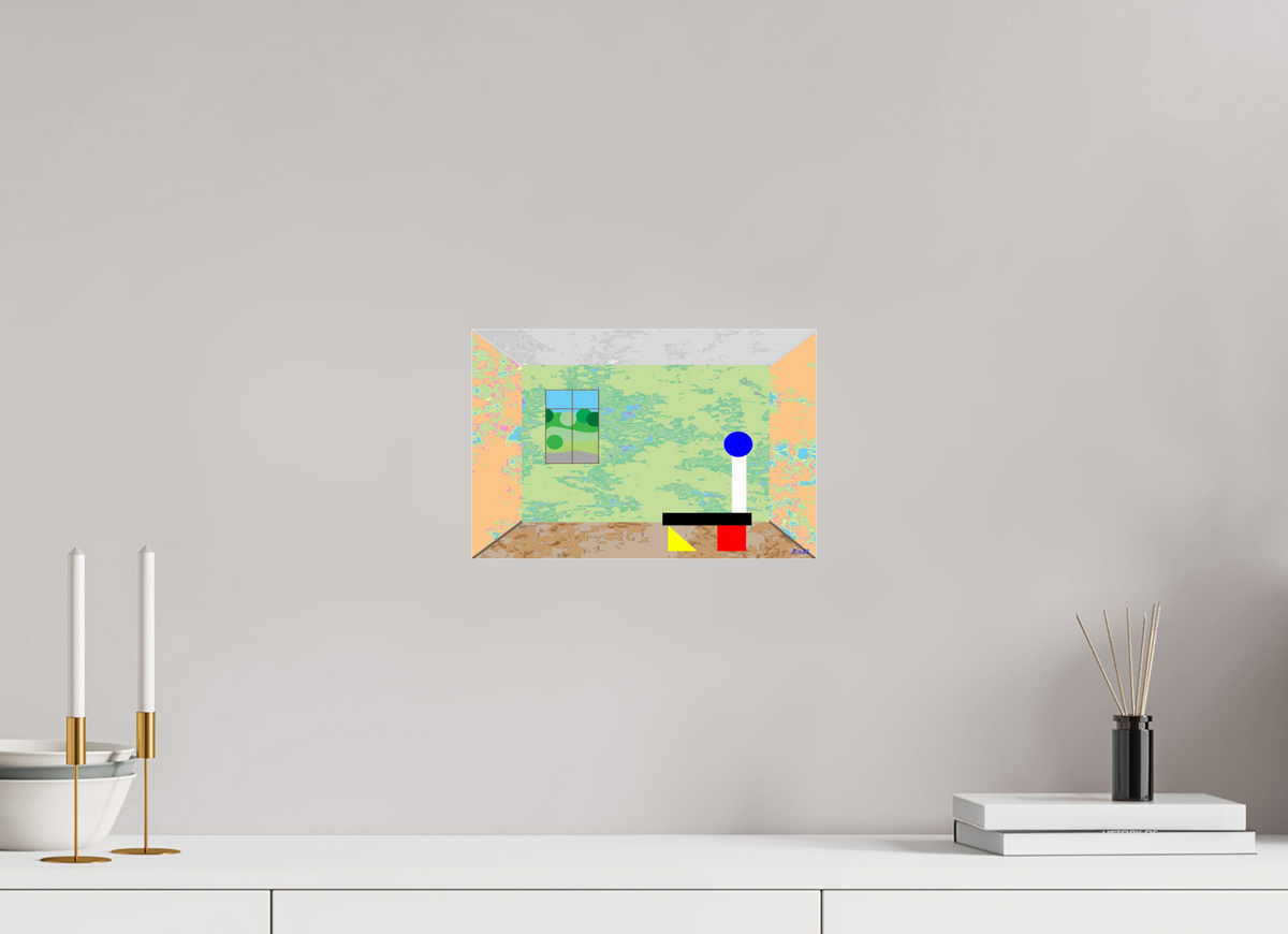 30 x 20 cm, Photo Print Under Acrylic Glass 200 Marmorzimmer