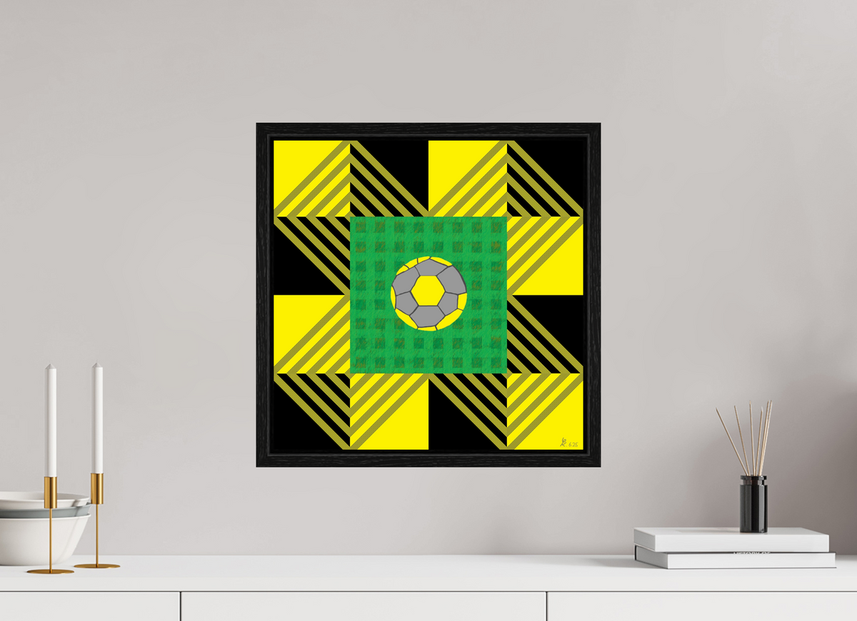 40 x 40 cm, Floater Frame 710 Westfalenstadion