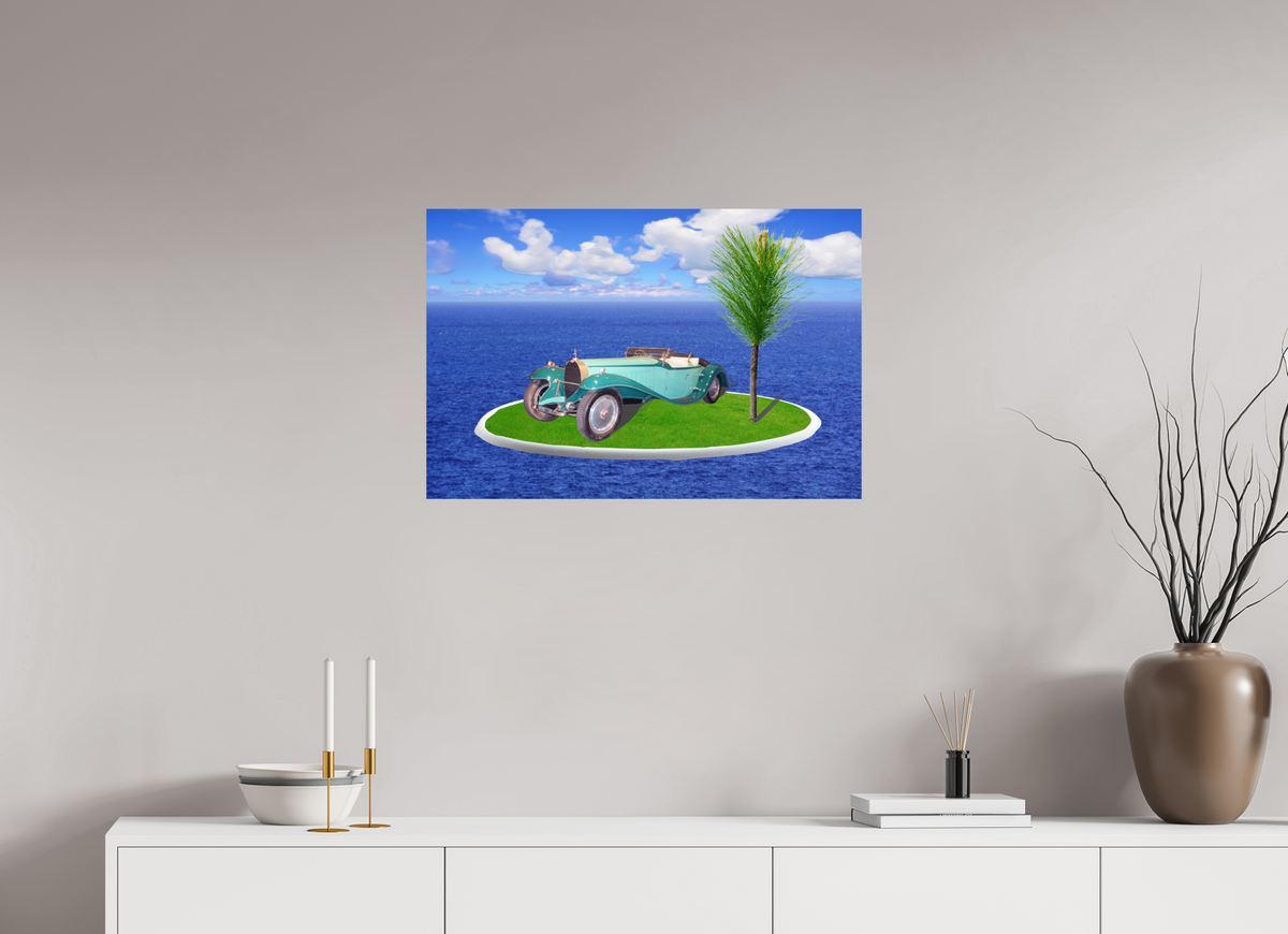 75 x 50 cm, Photo Print On Fuji Crystal DP II 521 Bugatti