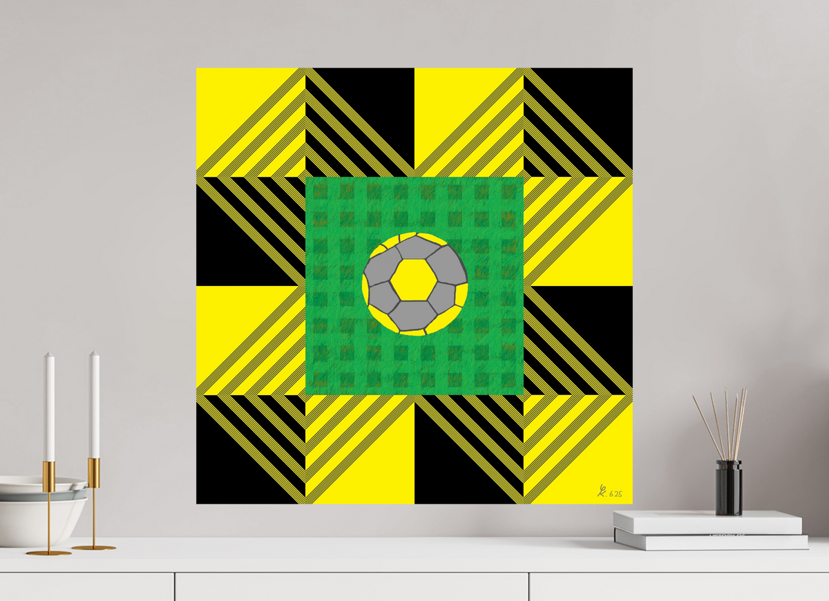 60 x 60 cm, Photo Print On Fuji Crystal DP II 710 Westfalenstadion