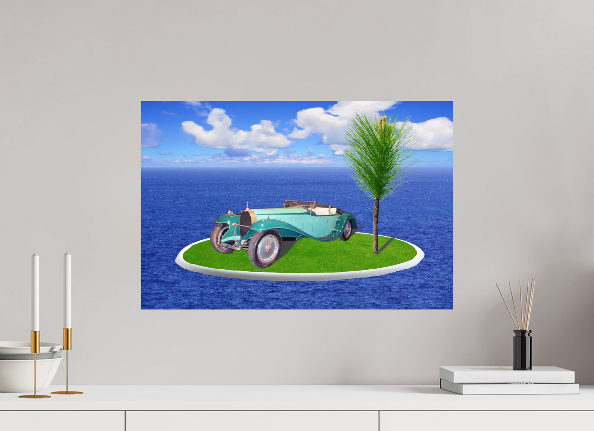 60 x 40 cm, Photo Print On Fuji Crystal DP II 521 Bugatti