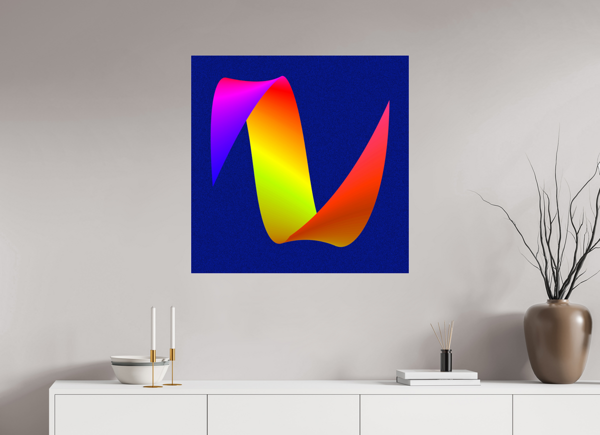 80 x 80 cm, Photo Print Under Acrylic Glass 092 Ascende