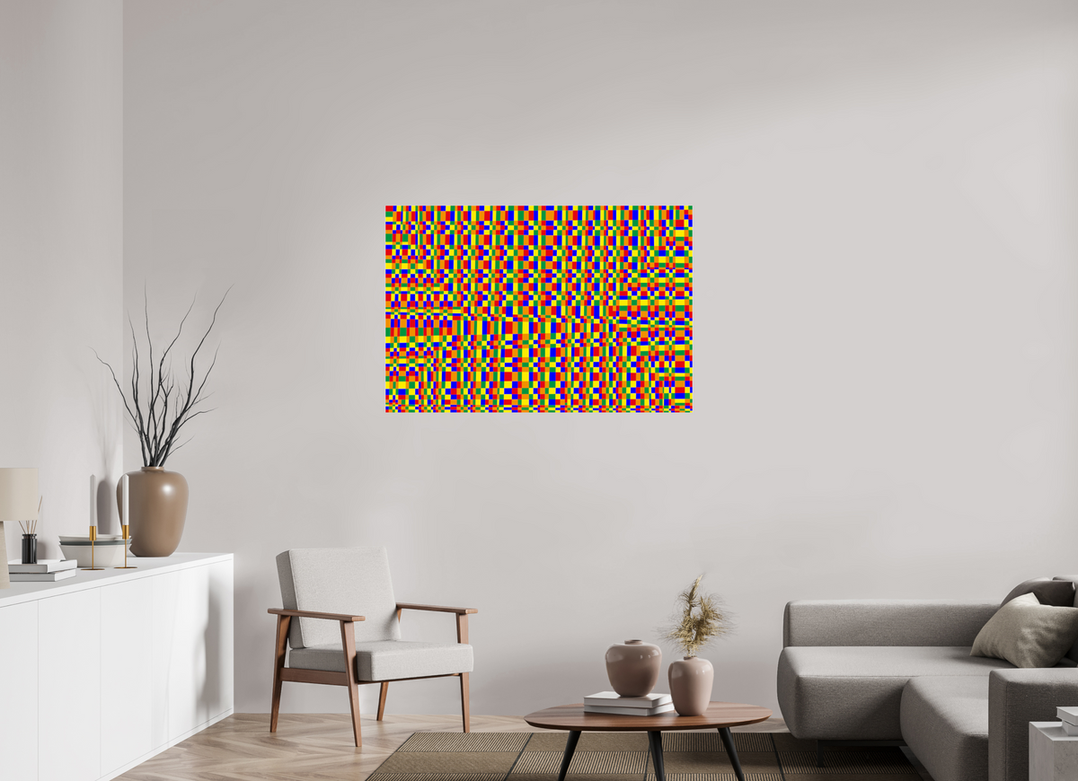 118,6 x 80 cm, Photo Print Under Acrylic Glass 078 Quintett