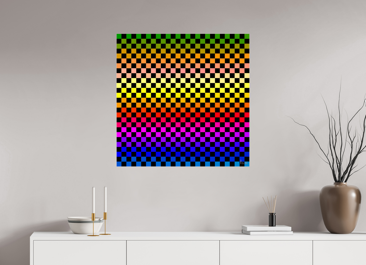 80 x 80 cm, Photo Print Under Acrylic Glass 101 PRISMA