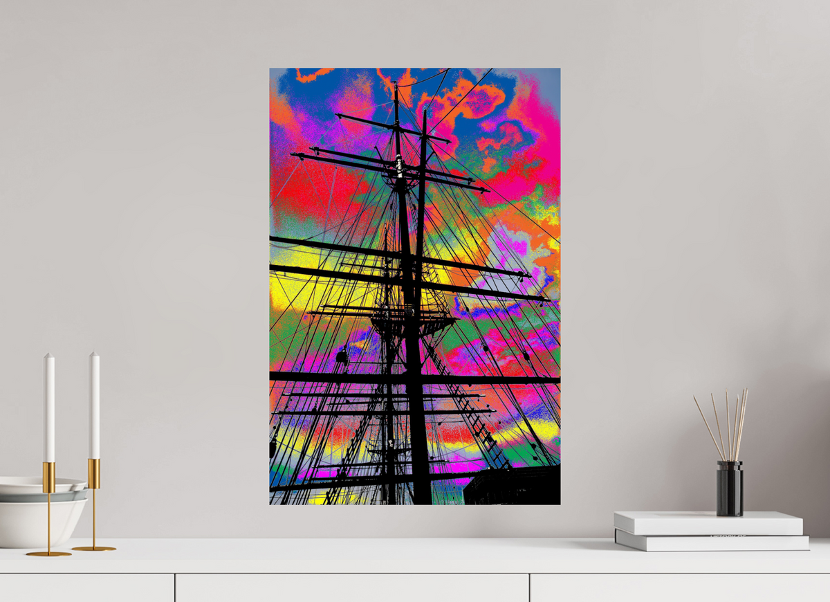 40 x 60 cm, Photo Print On Fuji Crystal DP II Segelschulschiff Deutschland 1