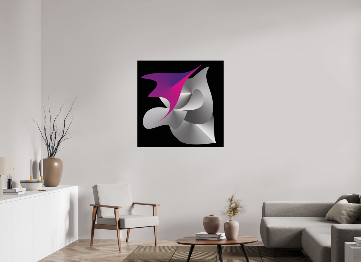 100 x 100 cm, Photo Print On Fuji Crystal DP II Flieger