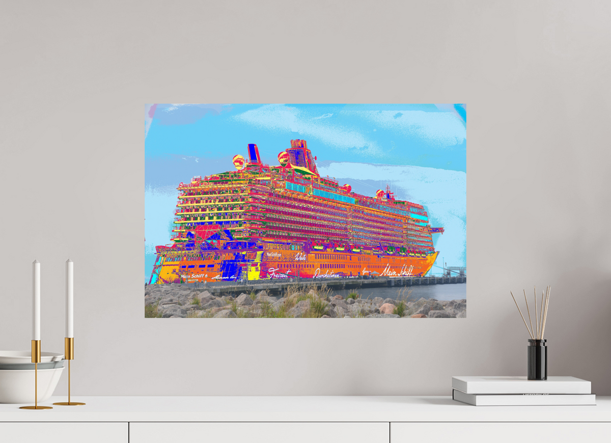60 x 40 cm, Photo Print On Fuji Crystal DP II Mein Schiff 6