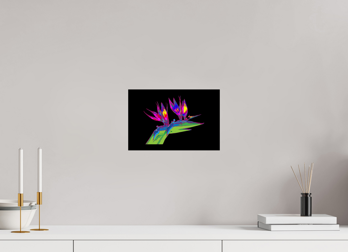 30 x 20 cm, Photo Print On Fuji Crystal DP II Papageienblume
