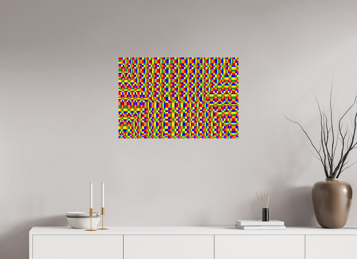74,1 x 50 cm, Photo Print Under Acrylic Glass 078 Quintett
