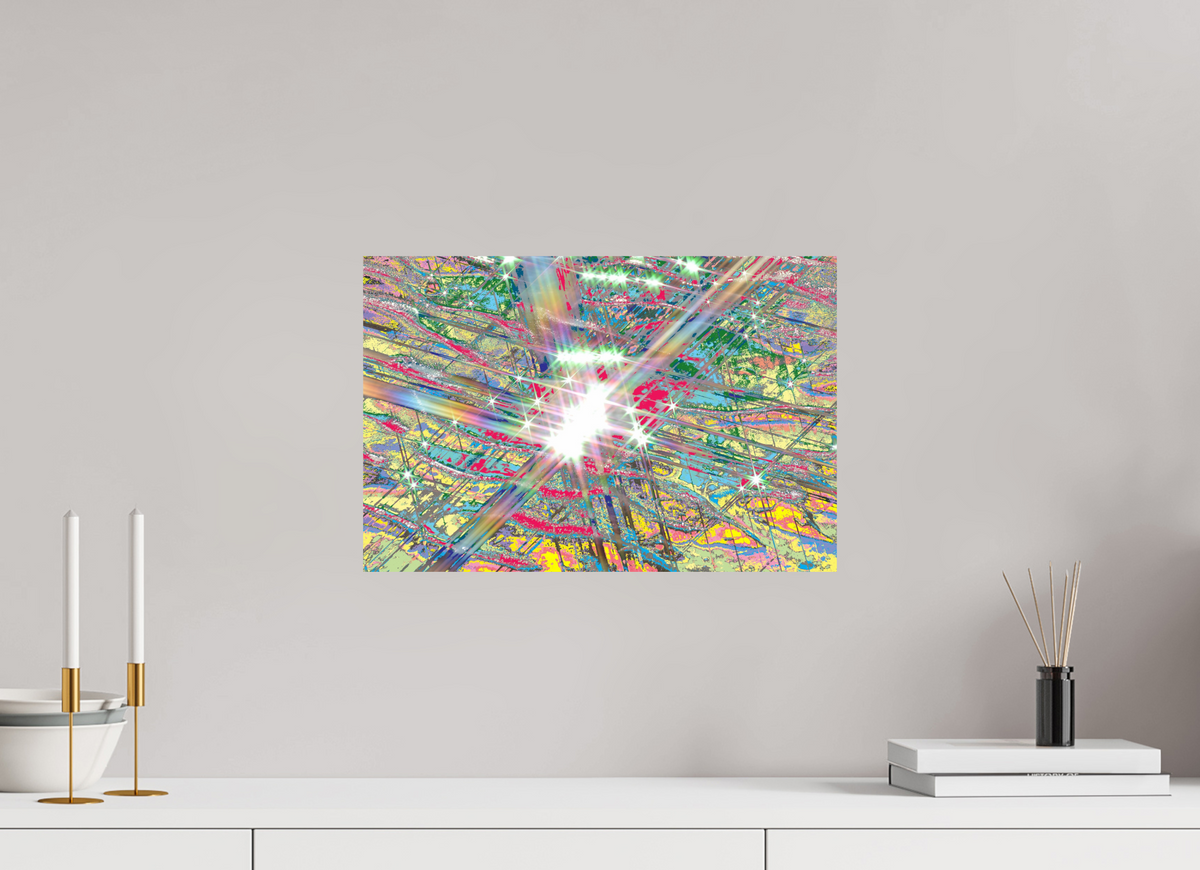 45 x 30 cm, Photo Print On Fuji Crystal DP II 760 Lichtspiel im Watt