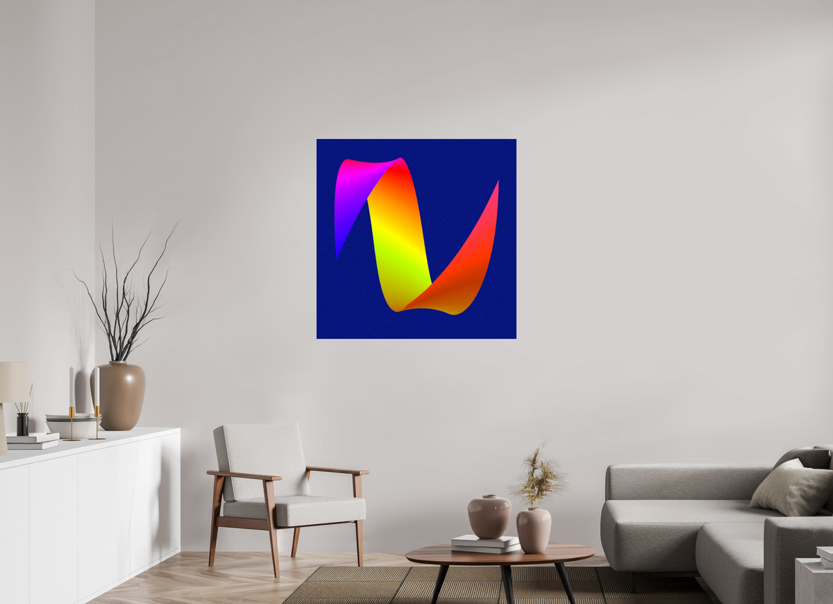100 x 100 cm, Photo Print Under Acrylic Glass 092 Ascende