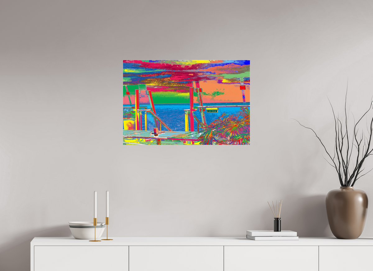 75 x 50 cm, Photo Print Under Acrylic Glass 822 Mein Schiff 6 Himmel & Meer Lounge