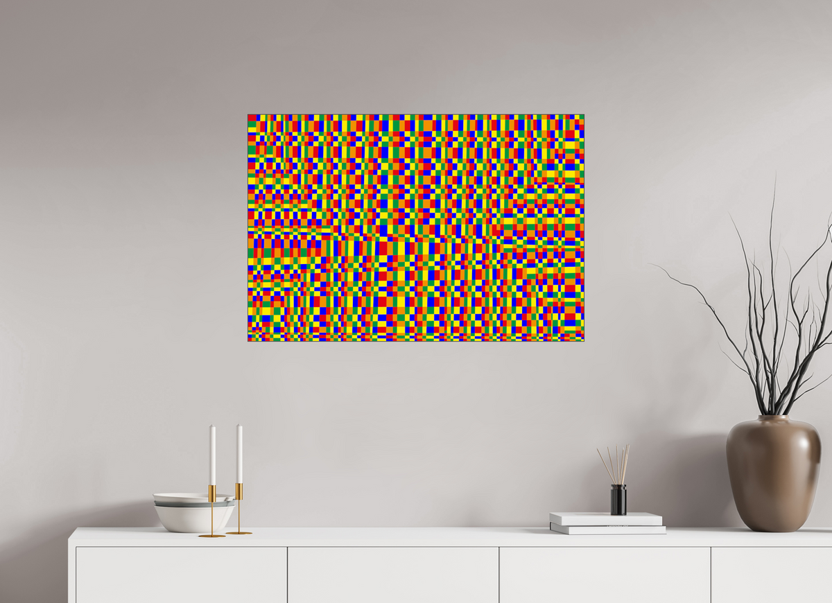88,9 x 60 cm, Foto hinter Acryl Glas glänzend, Slim Line schwarz 078 Quintett