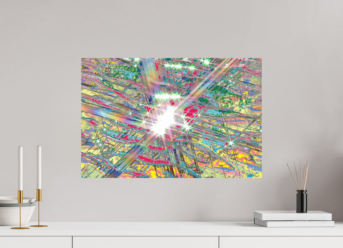 60 x 40 cm, Photo Print On Fuji Crystal DP II 760 Lichtspiel im Watt