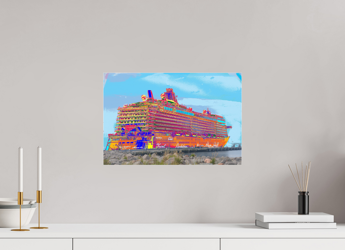 45 x 30 cm, Photo Print Under Acrylic Glass Mein Schiff 6