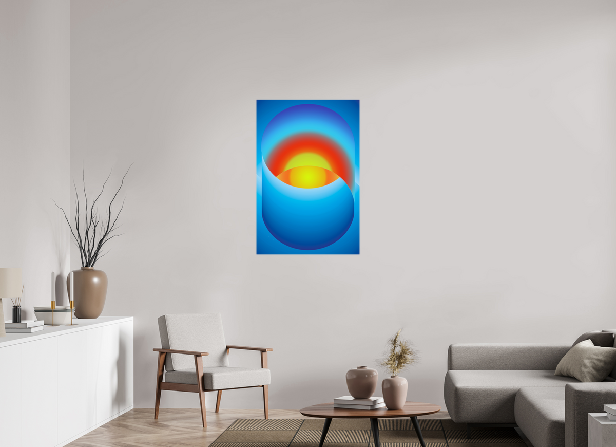 70 x 105 cm, Photo Print On Fuji Crystal DP II Sunrise