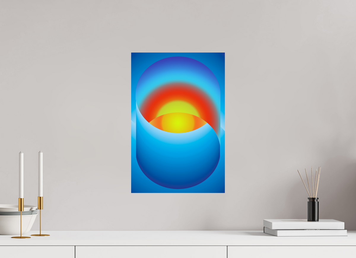 30 x 45 cm, Photo Print On Fuji Crystal DP II Sunrise