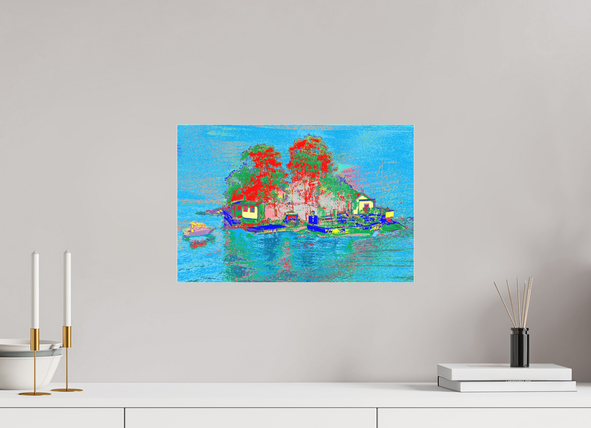45 x 30 cm, Acryl Matt 827 Schärennisel
