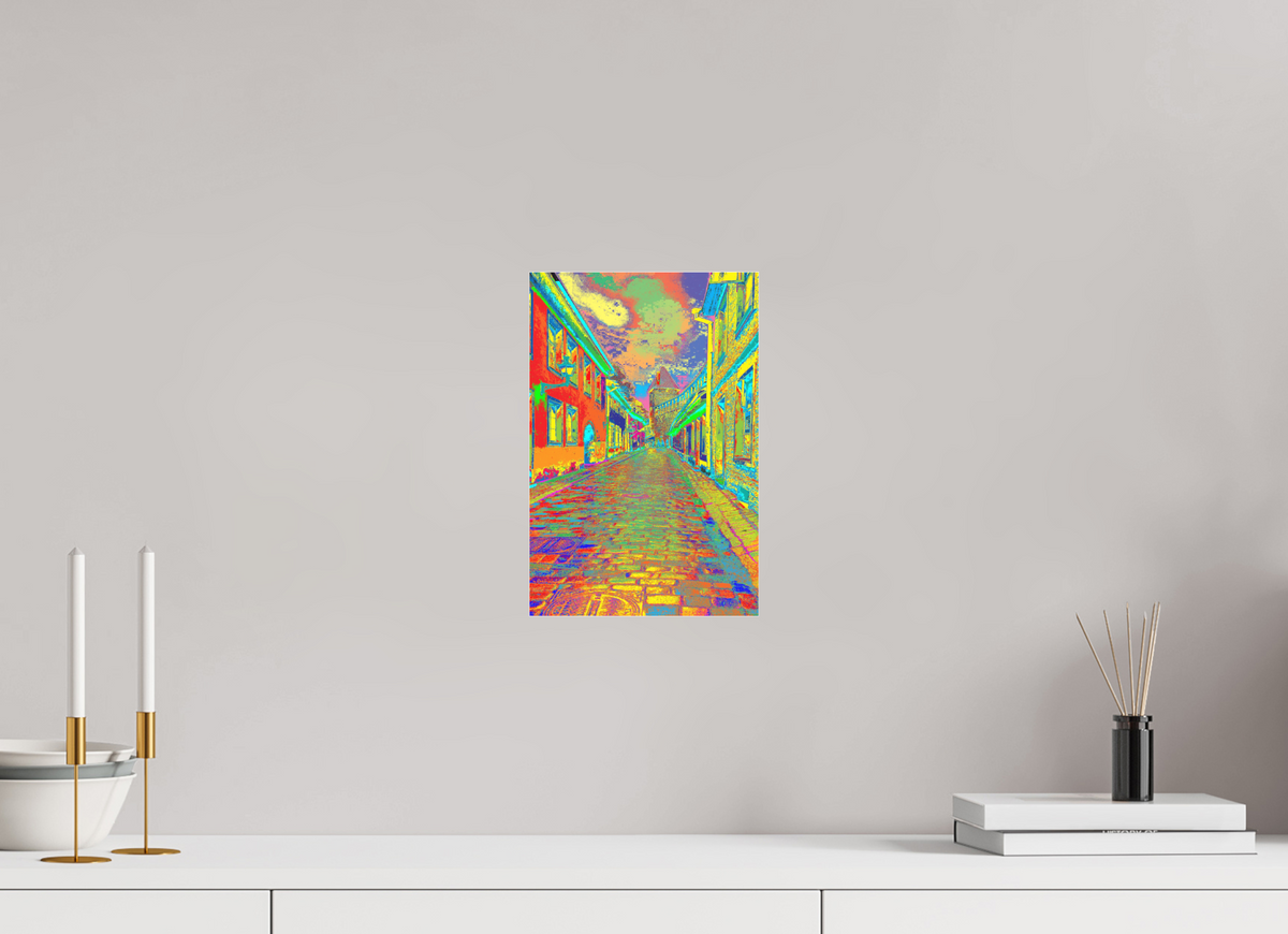20 x 30 cm, Foto-Abzug hinter Acrylglas matt 810 Altstadt von Gotland