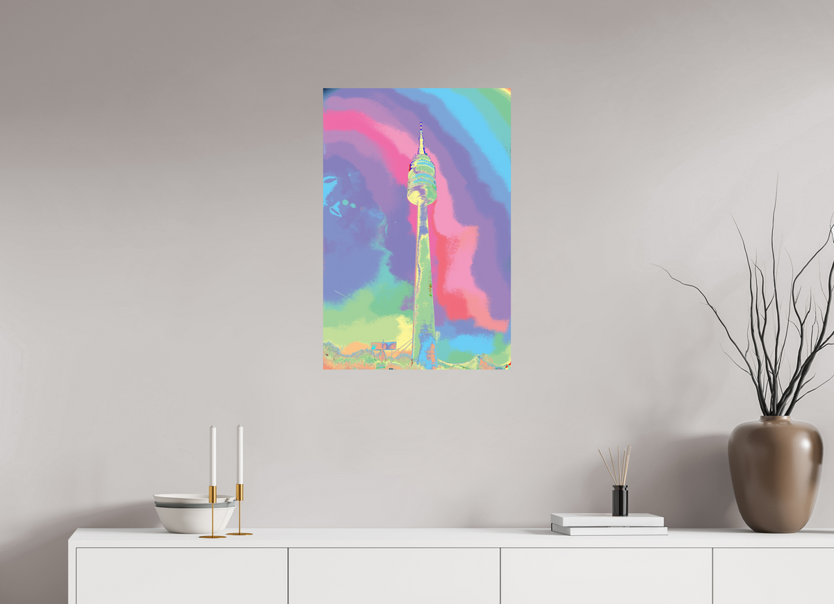50 x 75 cm, Photo Print On Fuji Crystal DP II Fernsehturm Dortmund