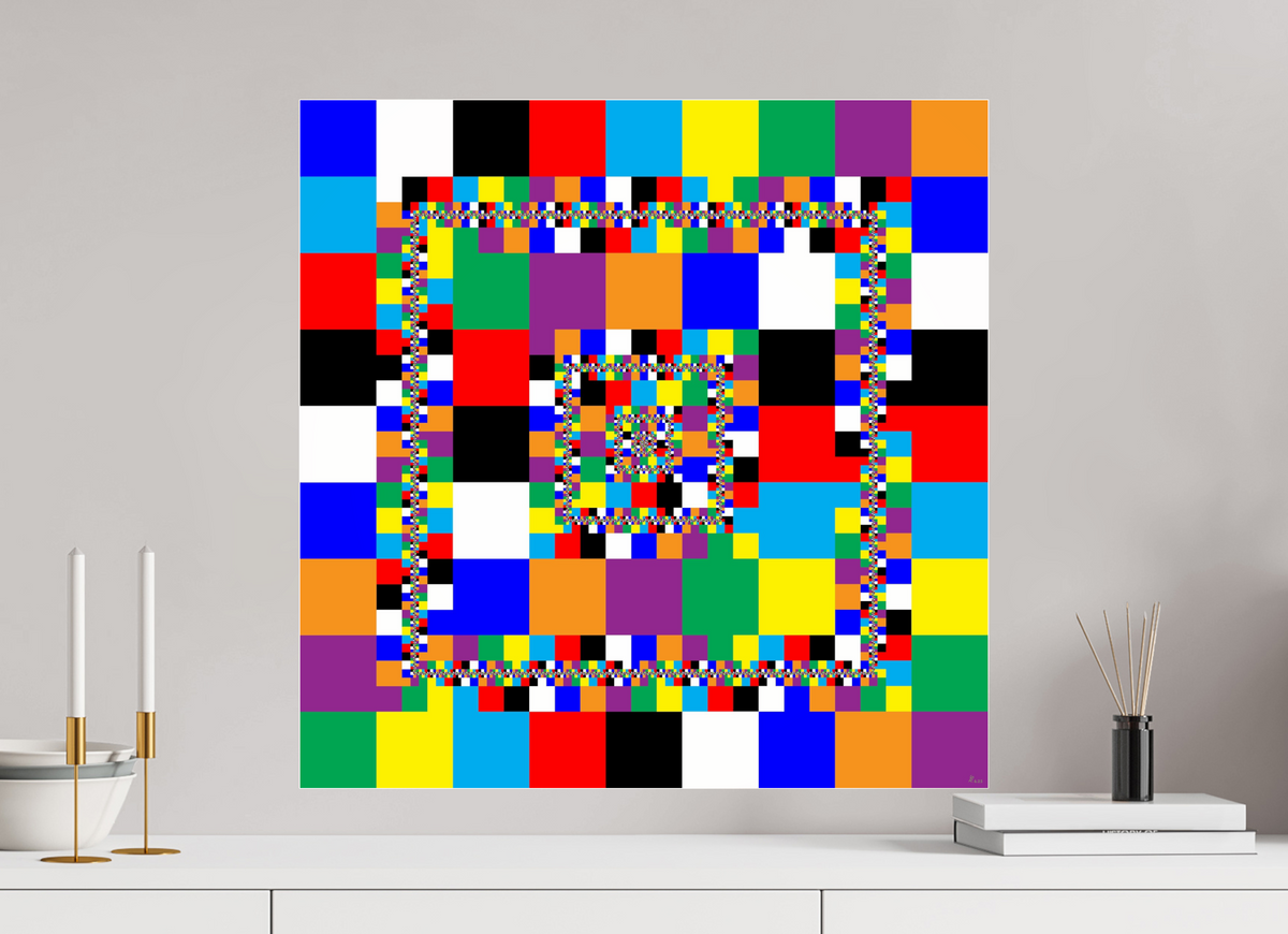 60 x 60 cm, Photo Print Under Acrylic Glass Nonett
