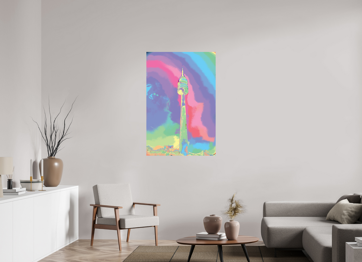80 x 120 cm, Photo Print On Fuji Crystal DP II Fernsehturm Dortmund