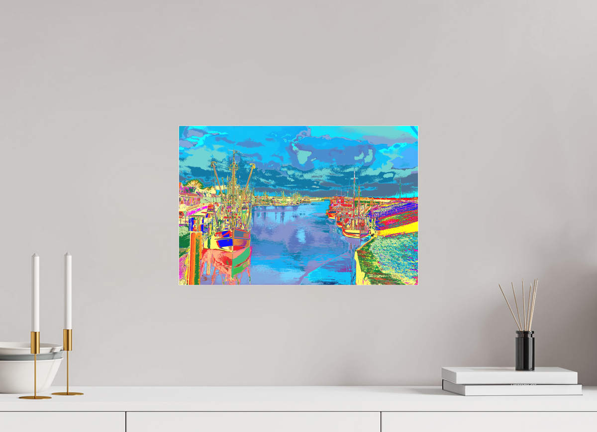 45 x 30 cm, Foto-Abzug hinter Acrylglas matt 731 Greetsiel