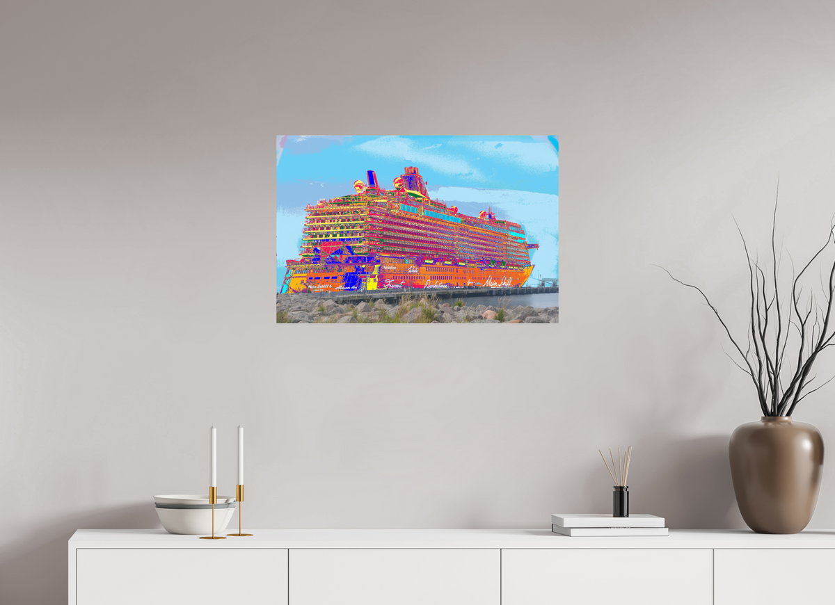 75 x 50 cm, Photo Print On Fuji Crystal DP II Mein Schiff 6