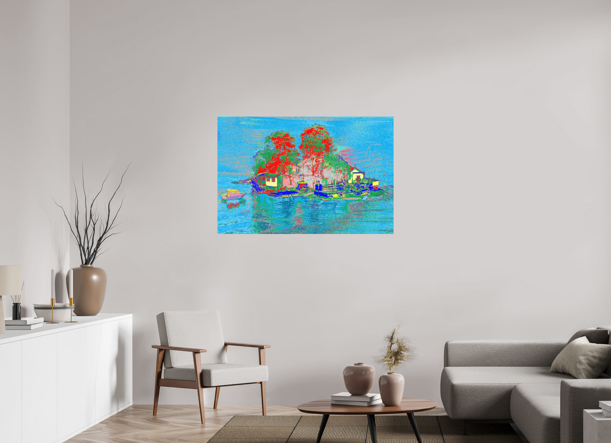 120 x 80 cm, alu dibond 827 Schärennisel