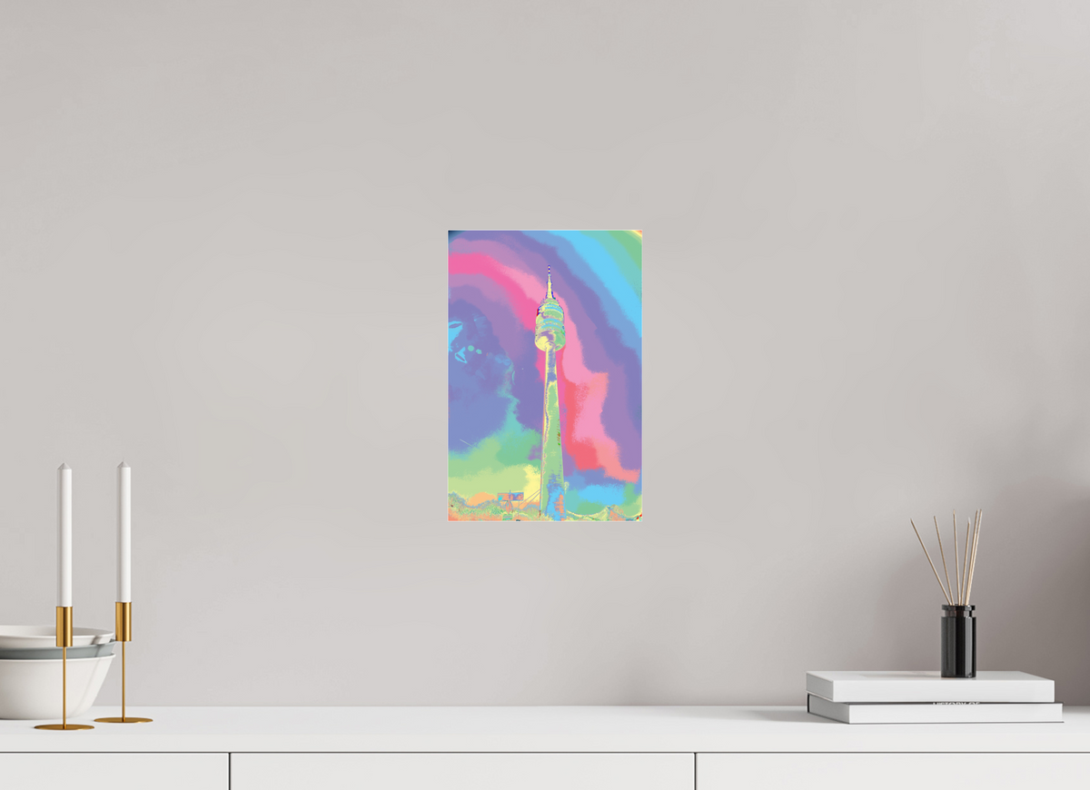 20 x 30 cm, Photo Print Under Acrylic Glass Fernsehturm Dortmund