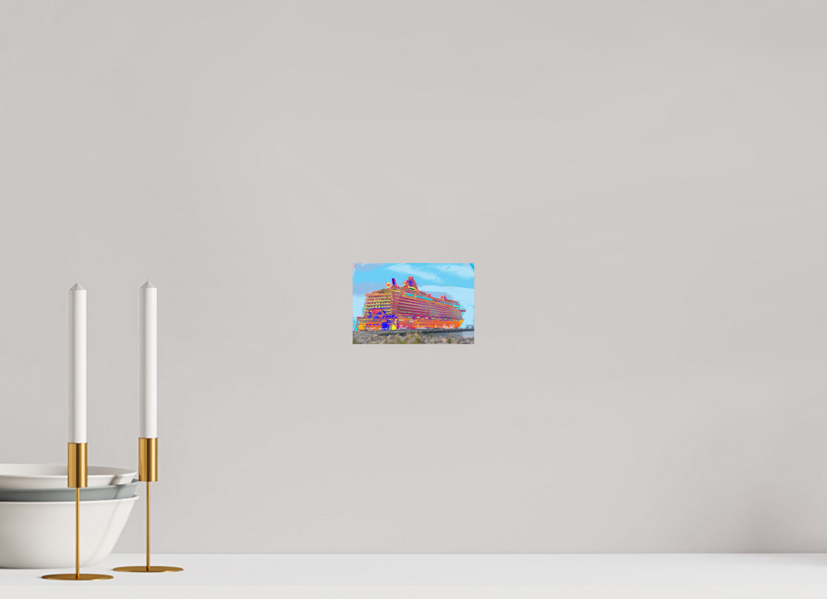 15 x 10 cm, Photo Print On Fuji Crystal DP II Mein Schiff 6