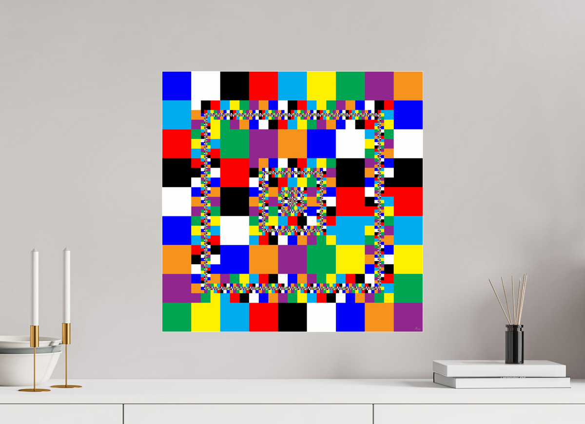 50 x 50 cm, Photo Print Under Acrylic Glass Nonett