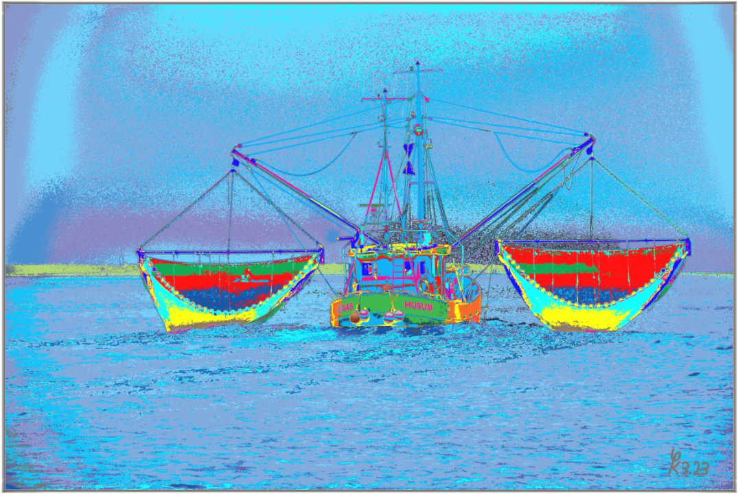 Main image 741 Krabbenfischerboot in der Nordsee