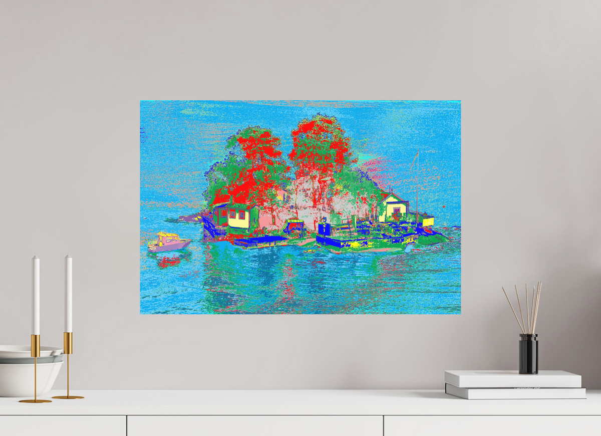 60 x 40 cm, alu dibond 827 Schärennisel
