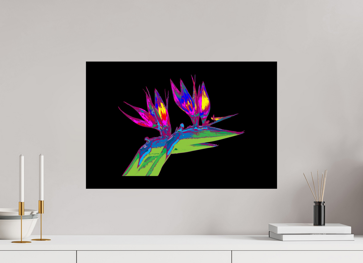 60 x 40 cm, Photo Print On Fuji Crystal DP II Papageienblume