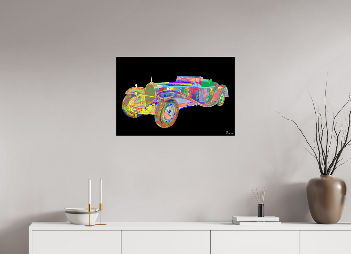 75 x 50 cm, Photo Print On Fuji Crystal DP II Bugatti